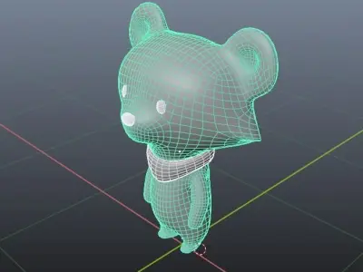 BOO 3D Character RIgged 3D model