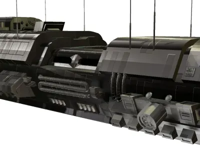 mantis Spaceship 3D model