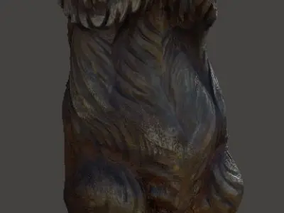 marmot Murmeltier 3D model