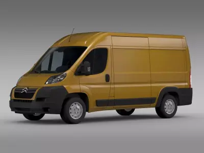 Citroen Jumper 250 L2H2 2006 - 2014 ALL 3D model