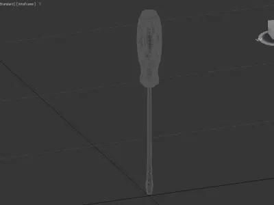 Free Download 3D Phillips Screwdriver Model in Various Formats Free 3D model