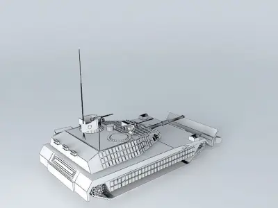 Mini Tank for the airborne troops Free 3D model