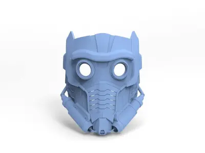 Starlord Helmet 3D model
