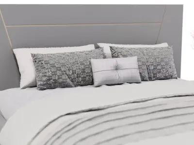Bed 29 Free low-poly 3D model