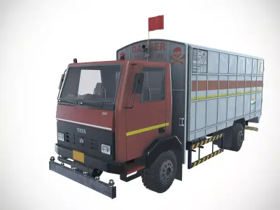 Mining Explosives Transport Truck  3D model