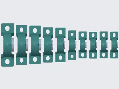 Ball Bearing Cast Iron Pillow Blocks Free 3D model