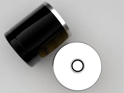 Car Oil Filters 3D model