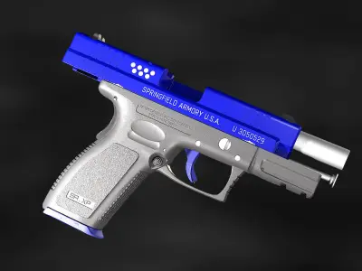 Custom Xp-9 Free low-poly 3D model