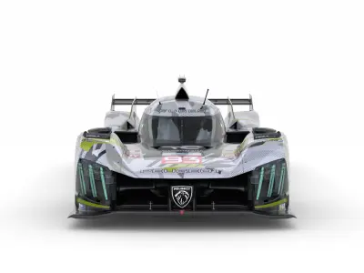 Peugeot 9X8 2024 3D model