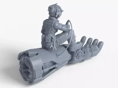 This mechanic found the forgotten colossus and restarted history 3D print model