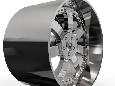 ASANTI AF121 WHEEL 3D MODEL 3D model