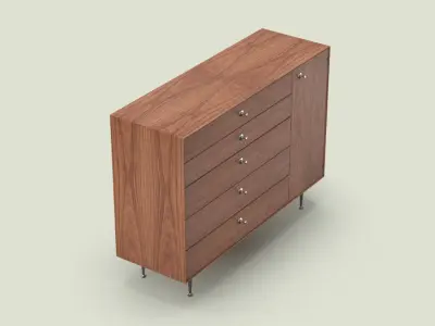 Modern Chest 3D model