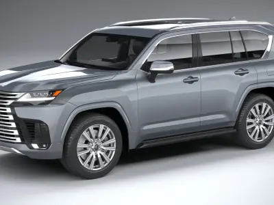 Lexus LX 600 2022 3D model purchase