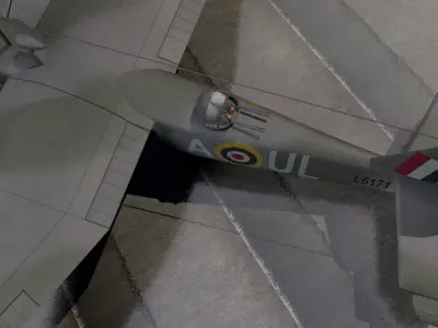 Blackburn B-26 Botha Mk-1 3D model