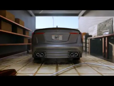 Cadillac ct5-v Blackwing 2024 concept Free low-poly 3D model