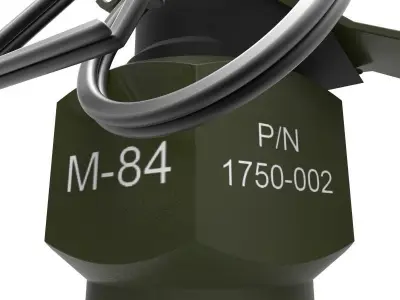 M84 FLASHBANG GRENADE 3D print model