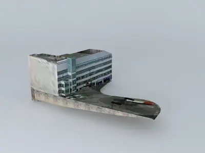 International House, Queens Road, Brighton Free 3D model