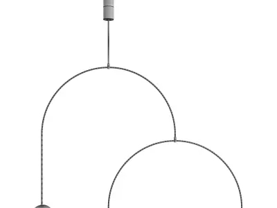 Mobile Chandelier 9 Michael Anastassiades 3D model