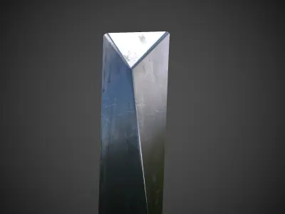Mysterious Monoliths Low-poly 3D model