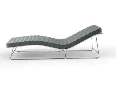 Lounger Fabric 3D model