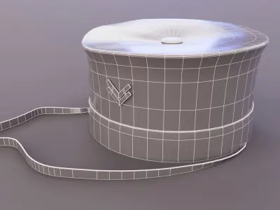 Royal Artillery Cap Low-poly 3D model