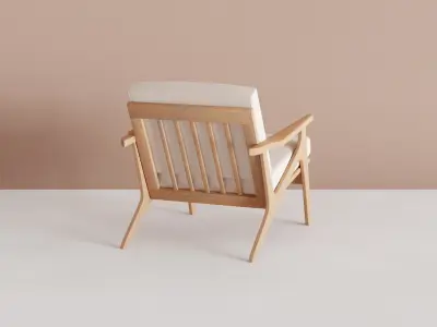 Lounge Chair Free 3D model purchase
