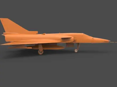 IAI Kfir 3D print model