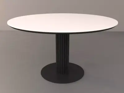 DIZDAR Round Table Base - BALASAGUN Free 3D model