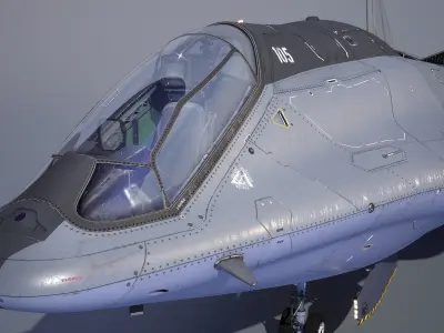 Sci-fi Multi-purpose Spacefighter 3D model