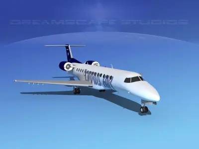Embraer ERJ-135 Cirrus Air 3D model
