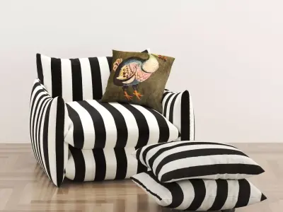 Buchanan Studio chair 3D model