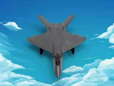 Northrop-McDonnell Douglas YF-23A Black Widow II 3D model