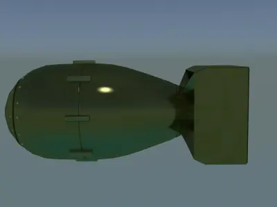 Fat Man Bomb 3D model