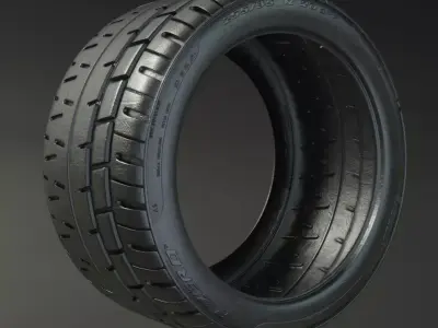 PZero Trofeo R Tire  Free 3D model