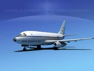 Boeing T-43 RCAF Military Jet 3D model