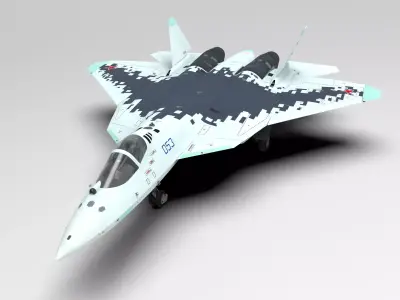 Sukhoi Su-57 Felon Russia 3D model