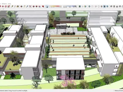 Sketchup Kindergarten B8 3D model