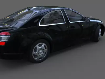 Benz car  3D model purchase