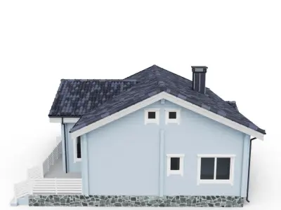 Private house 3D 3D model