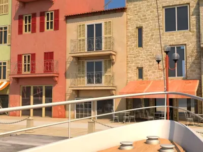 3d City Port 2 3D model