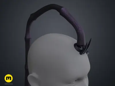 Kerrigan Hair and Horns - StarCraft 3D print model