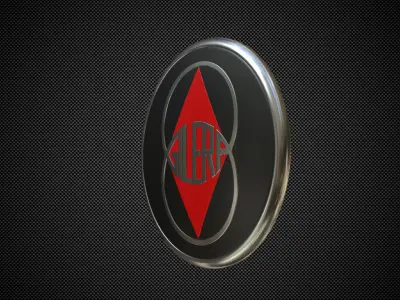 gilera logo 3D model