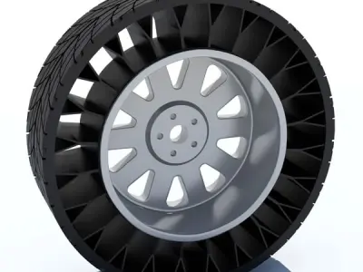Airless Tire 3D model