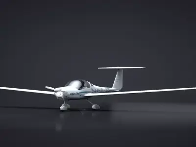 HK36TC Diamona Rigged C4D 3D model