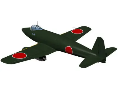 Yokosuka R2Y Keiun kai 3D model