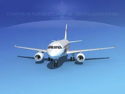 Airbus A319 Aero Loyd 3D model