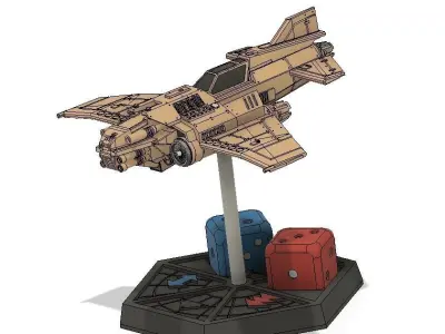 Aeronautica base 3D print model