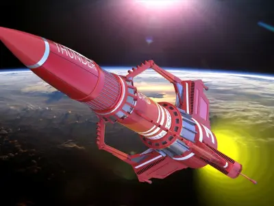 Rocket TB 3D model