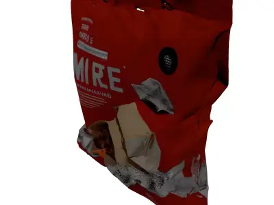 MREE Military Food Ration Pack 3D model