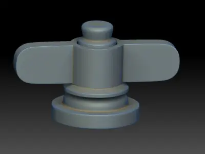 Control Panel IMM Brushes and 3D Models Vol 3 3D model